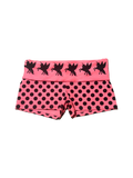 Unicorn Polka Dot Neon Shorts (Pink)