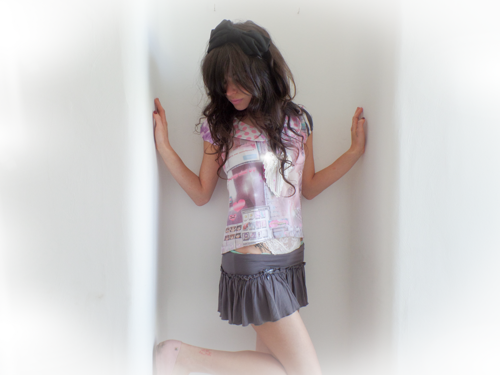 Sweet Collar Short Sleeve Blouse