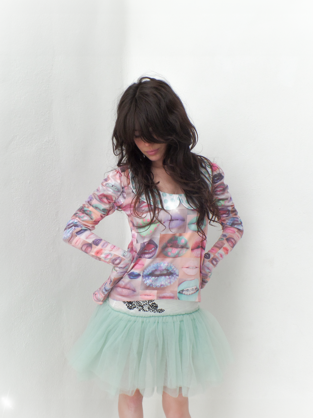 Sweet Collar Long Sleeve Blouse