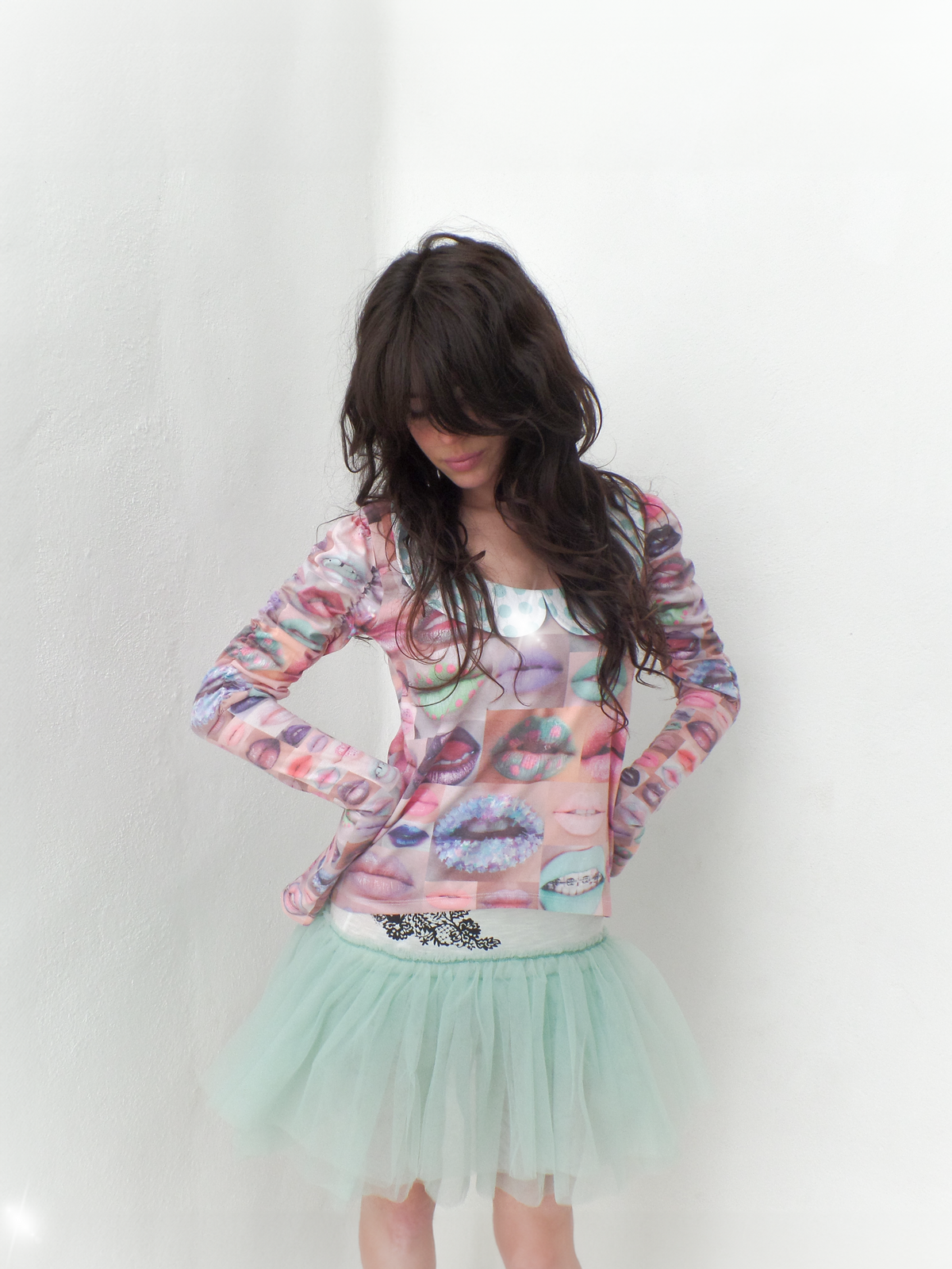 Sweet Collar Long Sleeve Blouse