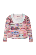 Sweet Collar Long Sleeve Blouse